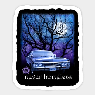 Never Homeless Impala Sticker